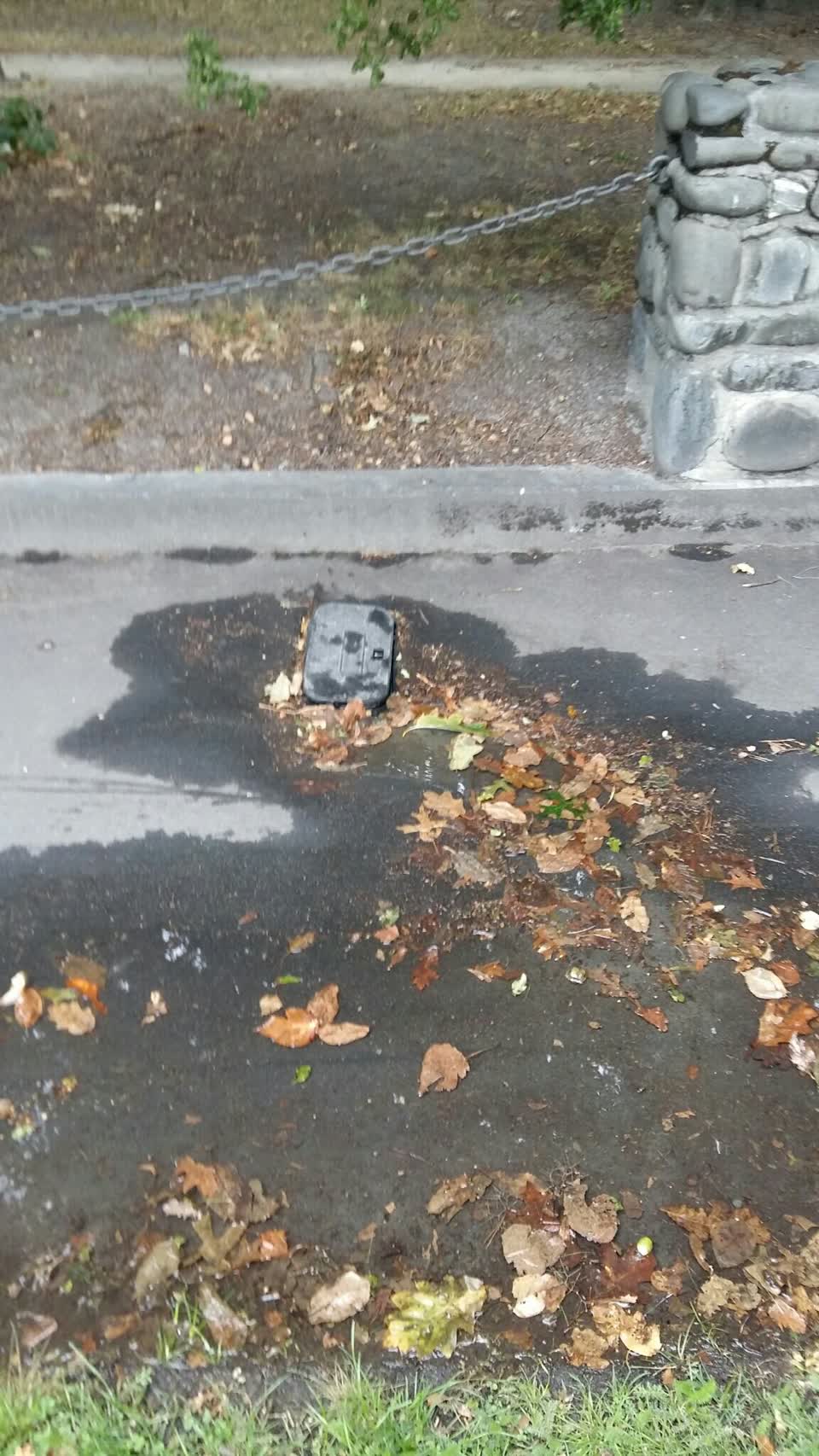 The photograph attached to this water supply report