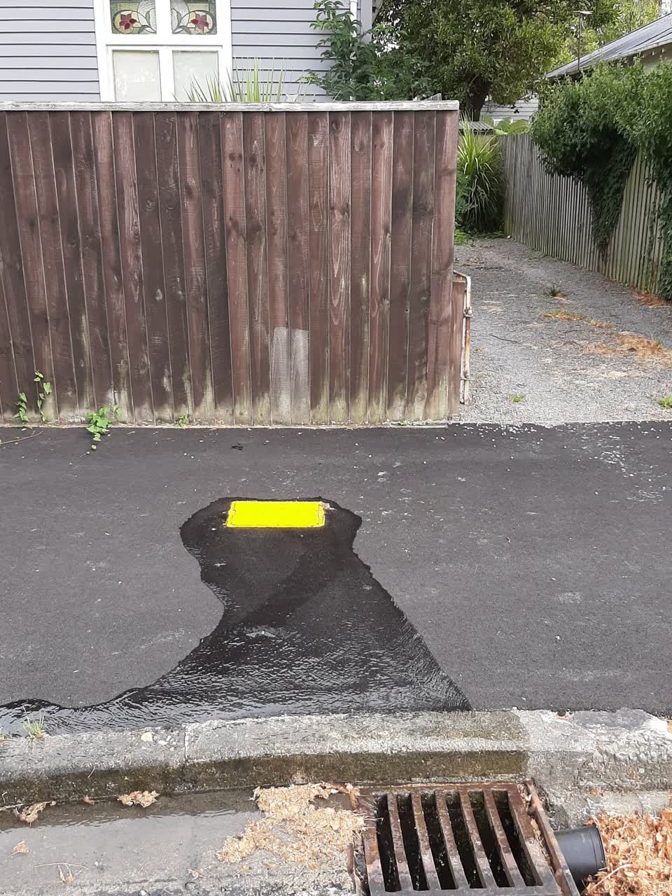 The photograph attached to this water supply report