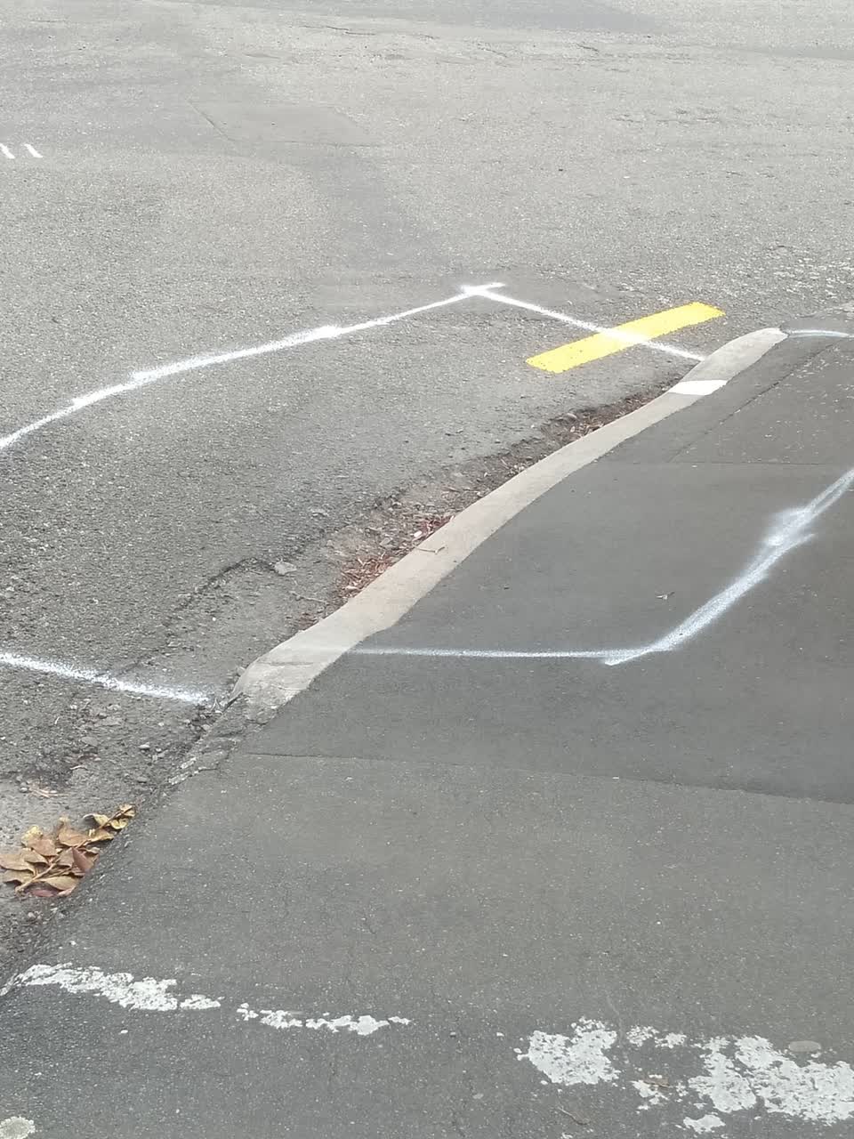 The photograph attached to this wastewater/stormwater report