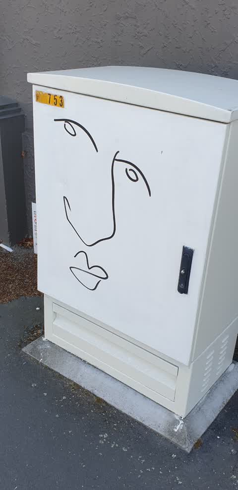 Graffiti, a report photo