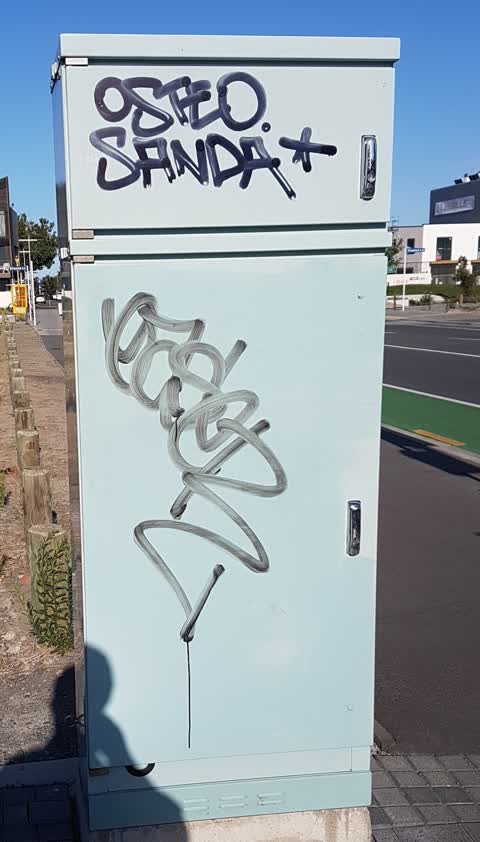 Graffiti — a report photo