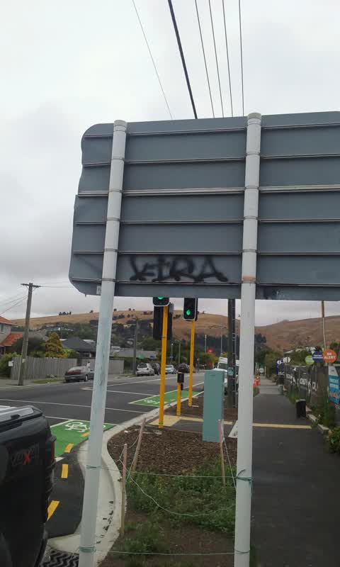 Graffiti, a report photo