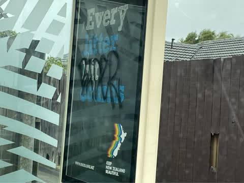 Graffiti, a report photo