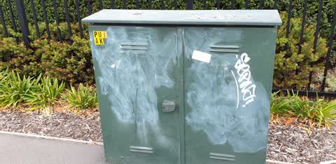 Graffiti, a report photo