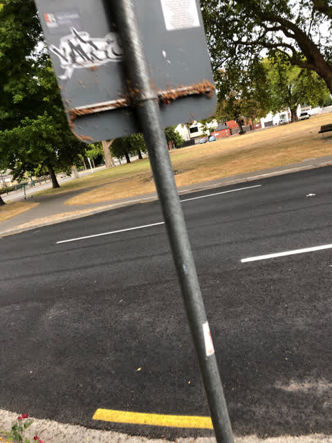 Graffiti, a report photo