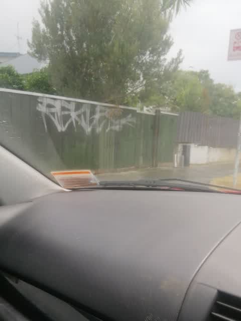 Graffiti, a report photo