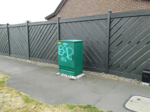 Graffiti, a report photo