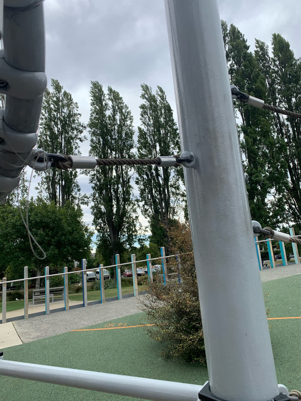 The photograph attached to this parks report