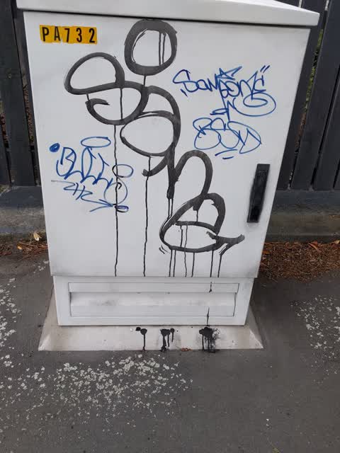 Graffiti, a report photo