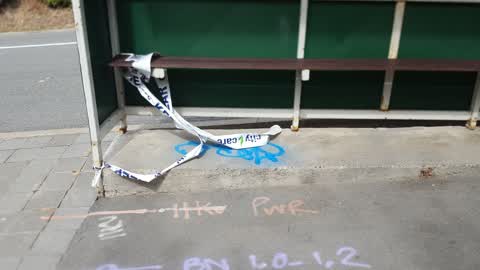 Graffiti, a report photo