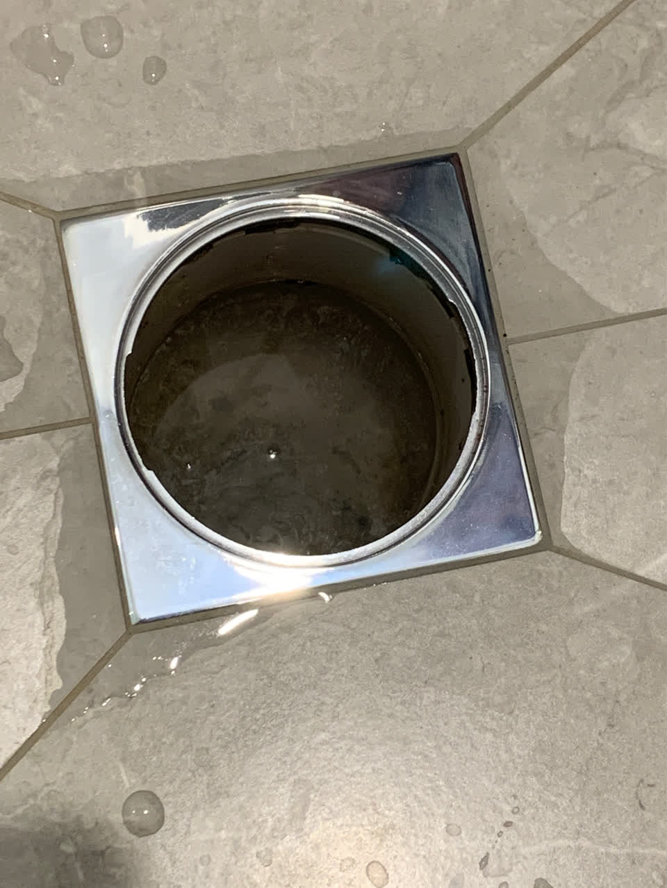 The photograph attached to this wastewater/stormwater report