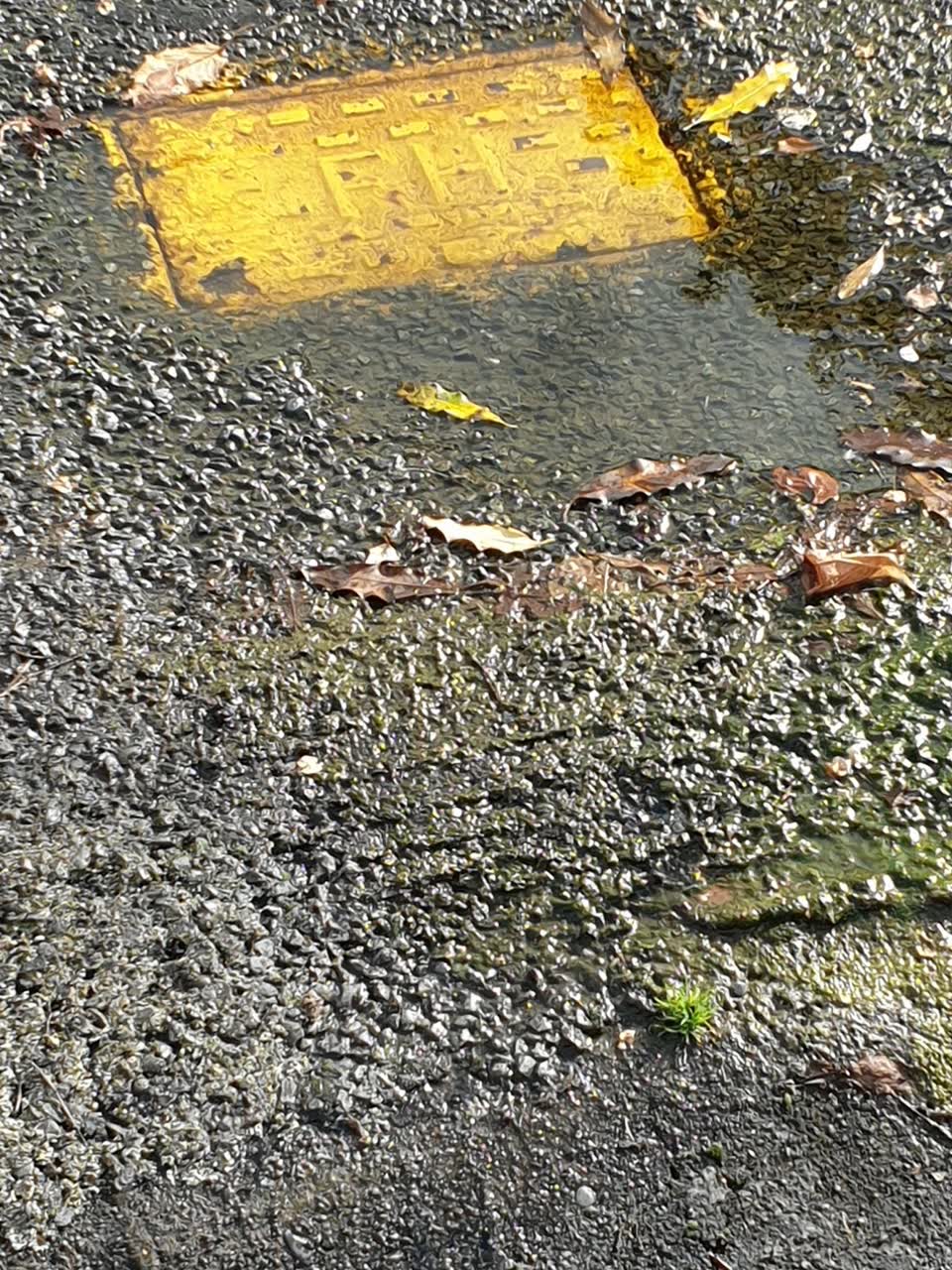 The photograph attached to this wastewater/stormwater report