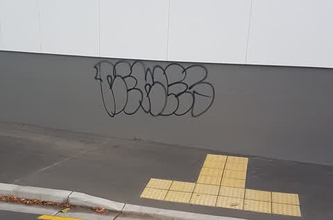 Graffiti, a report photo