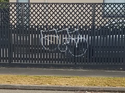 Graffiti, a report photo
