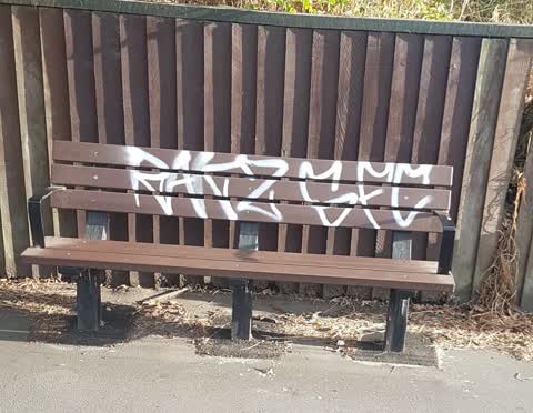 Graffiti, a report photo