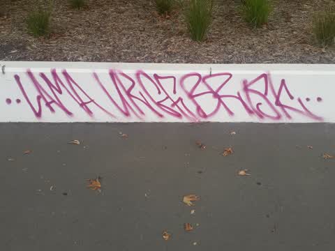 Graffiti — a report photo