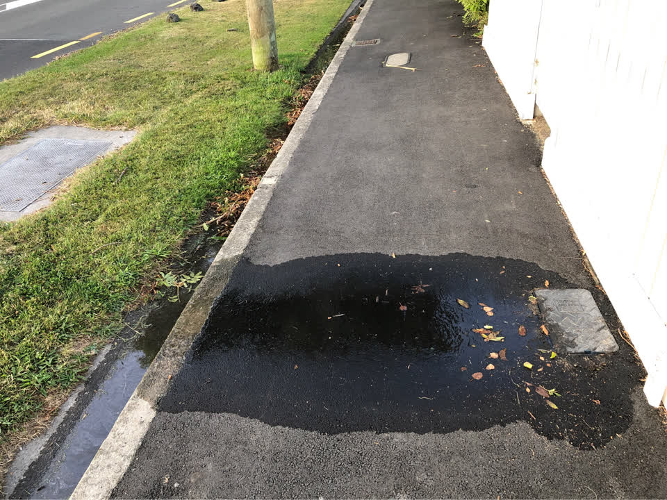 The photograph attached to this water supply report