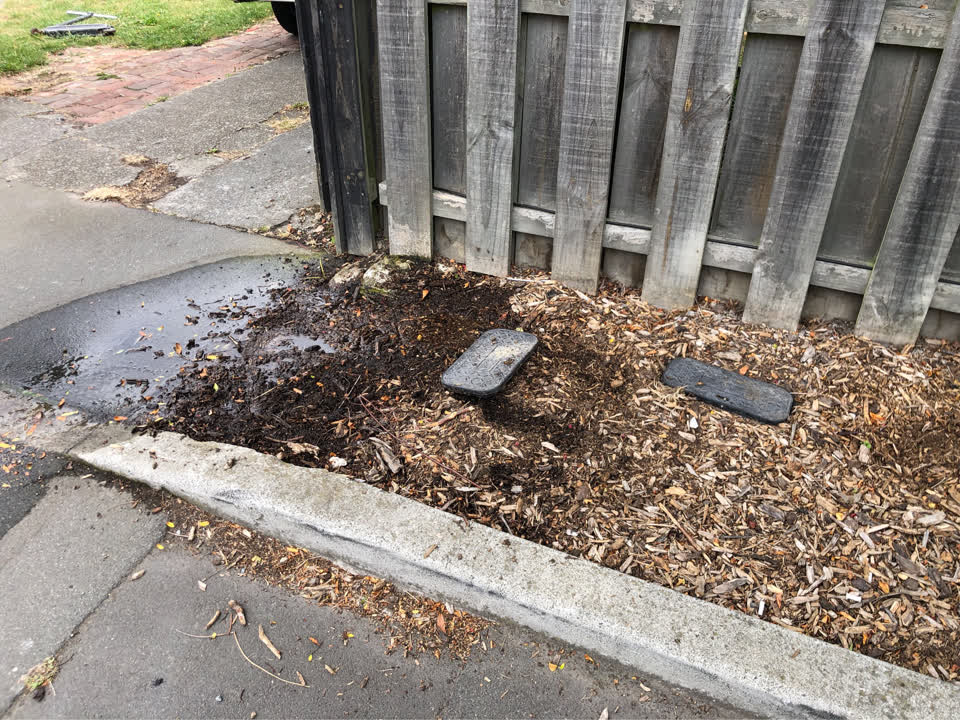 The photograph attached to this water supply report