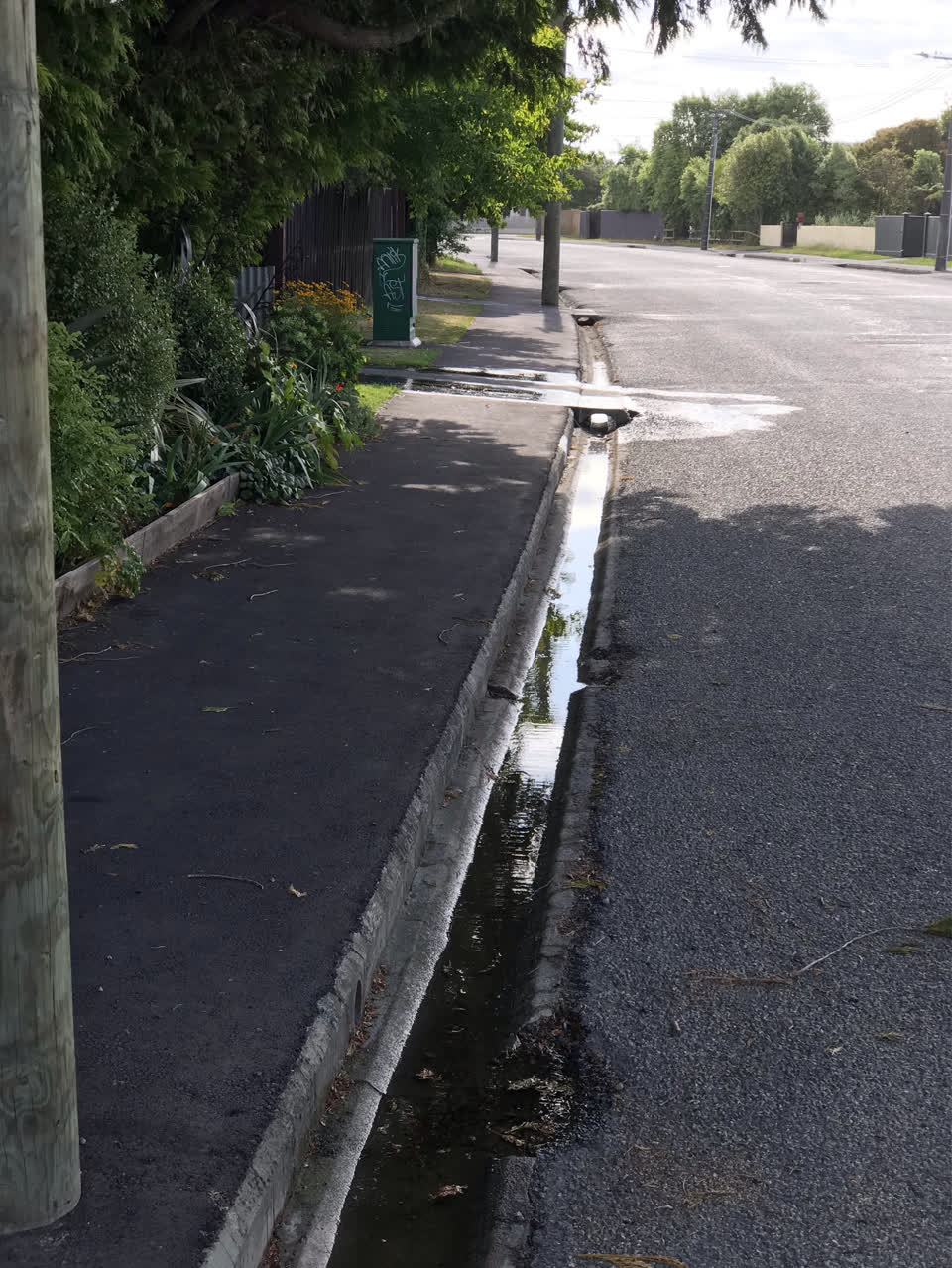 The photograph attached to this water supply report