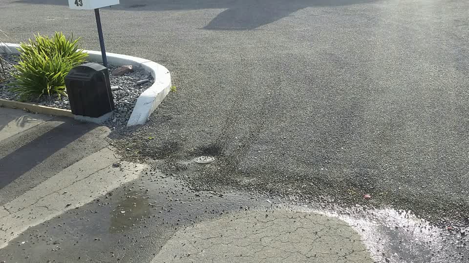 The photograph attached to this water supply report