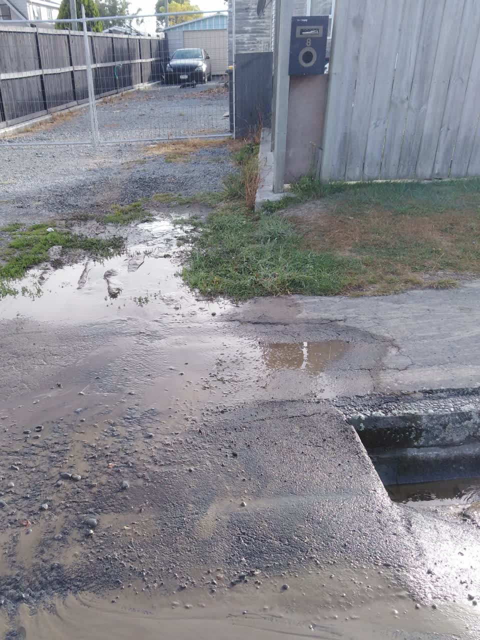The photograph attached to this water supply report