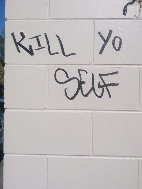 Graffiti, a report photo