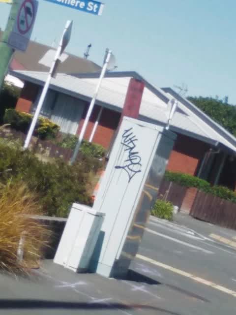 Graffiti, a report photo