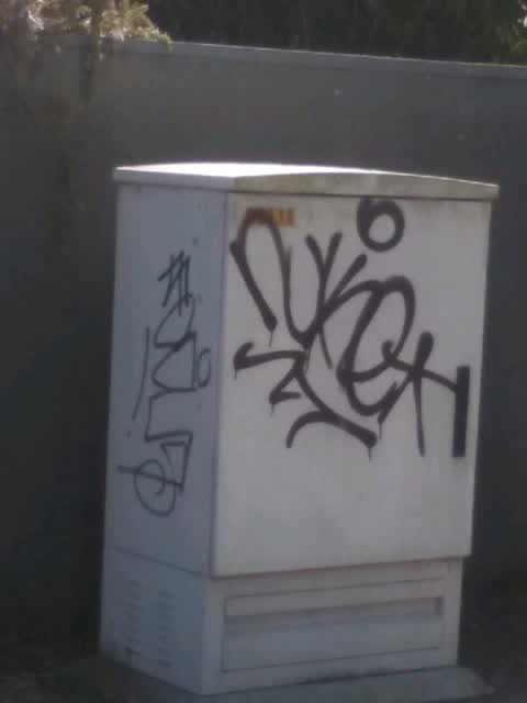 Graffiti, a report photo