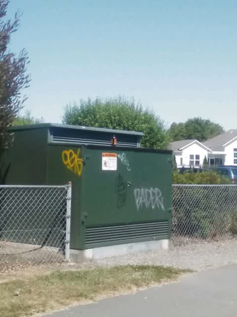 Graffiti, a report photo