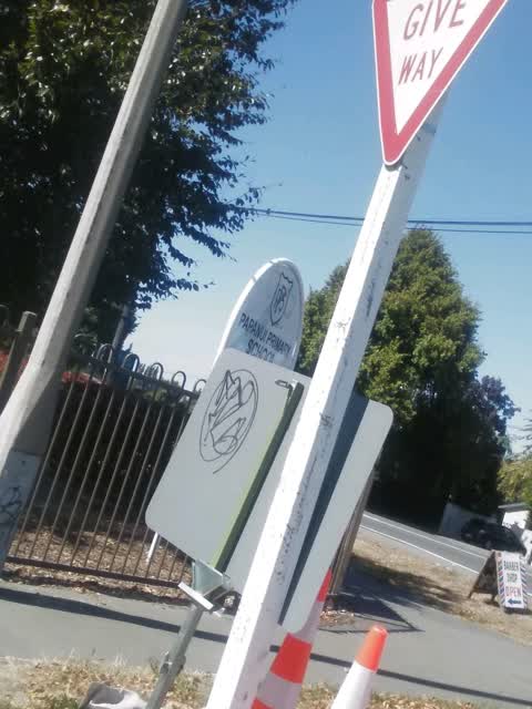 Graffiti, a report photo