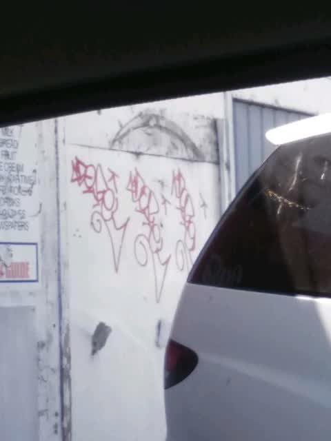 Graffiti, a report photo