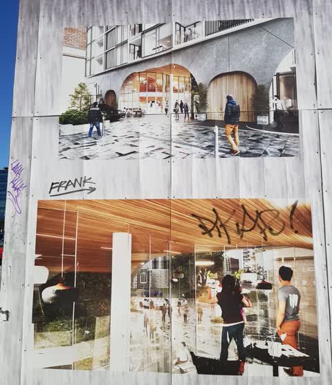 Graffiti, a report photo