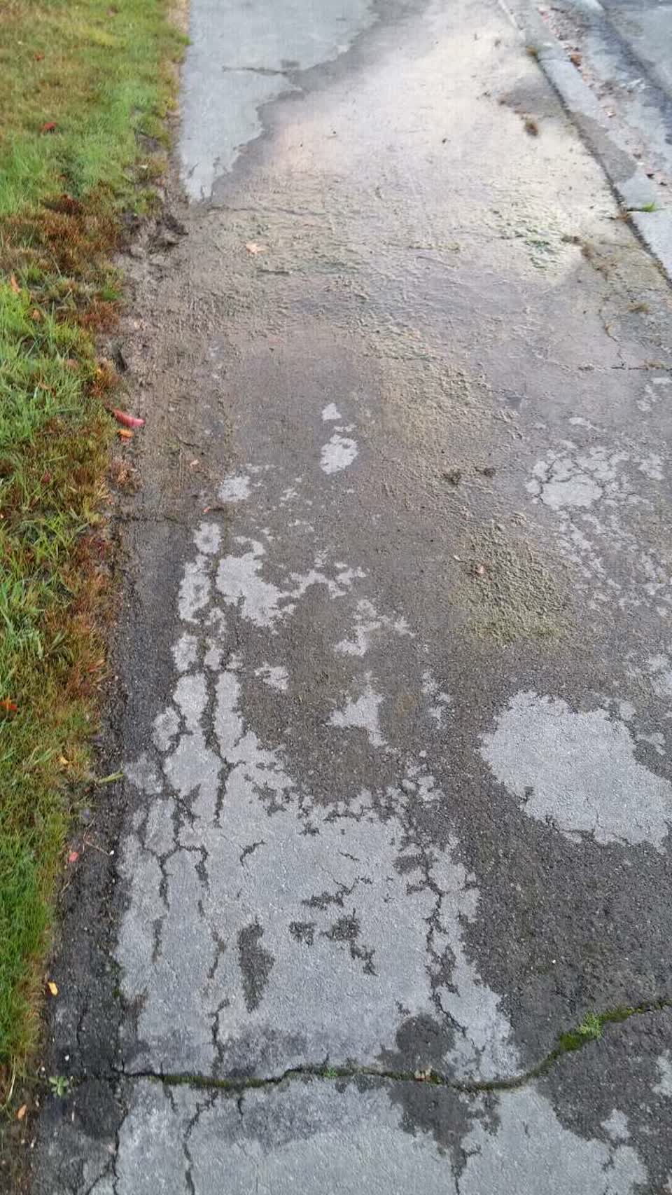 The photograph attached to this water supply report