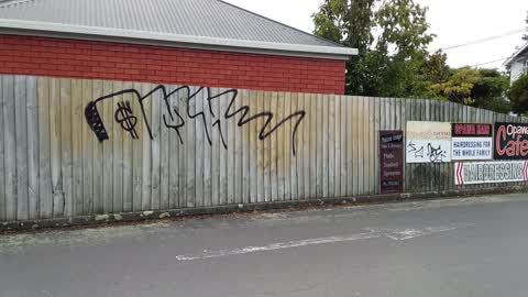 Graffiti, a report photo