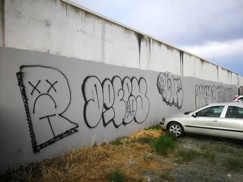 Graffiti — a report photo