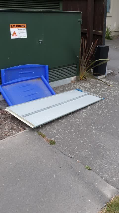 Rubbish/Recycling — a report photo