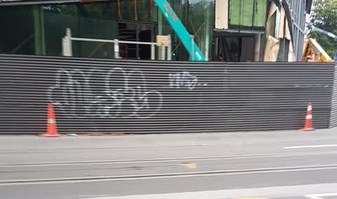 Graffiti, a report photo