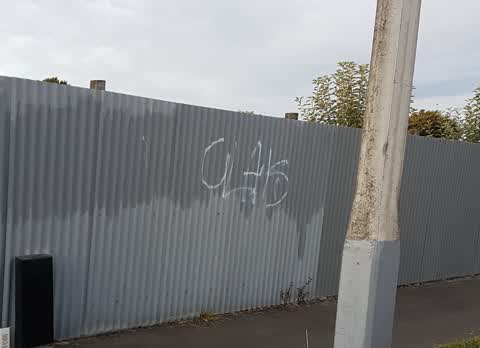 Graffiti, a report photo