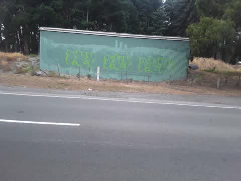 Graffiti, a report photo