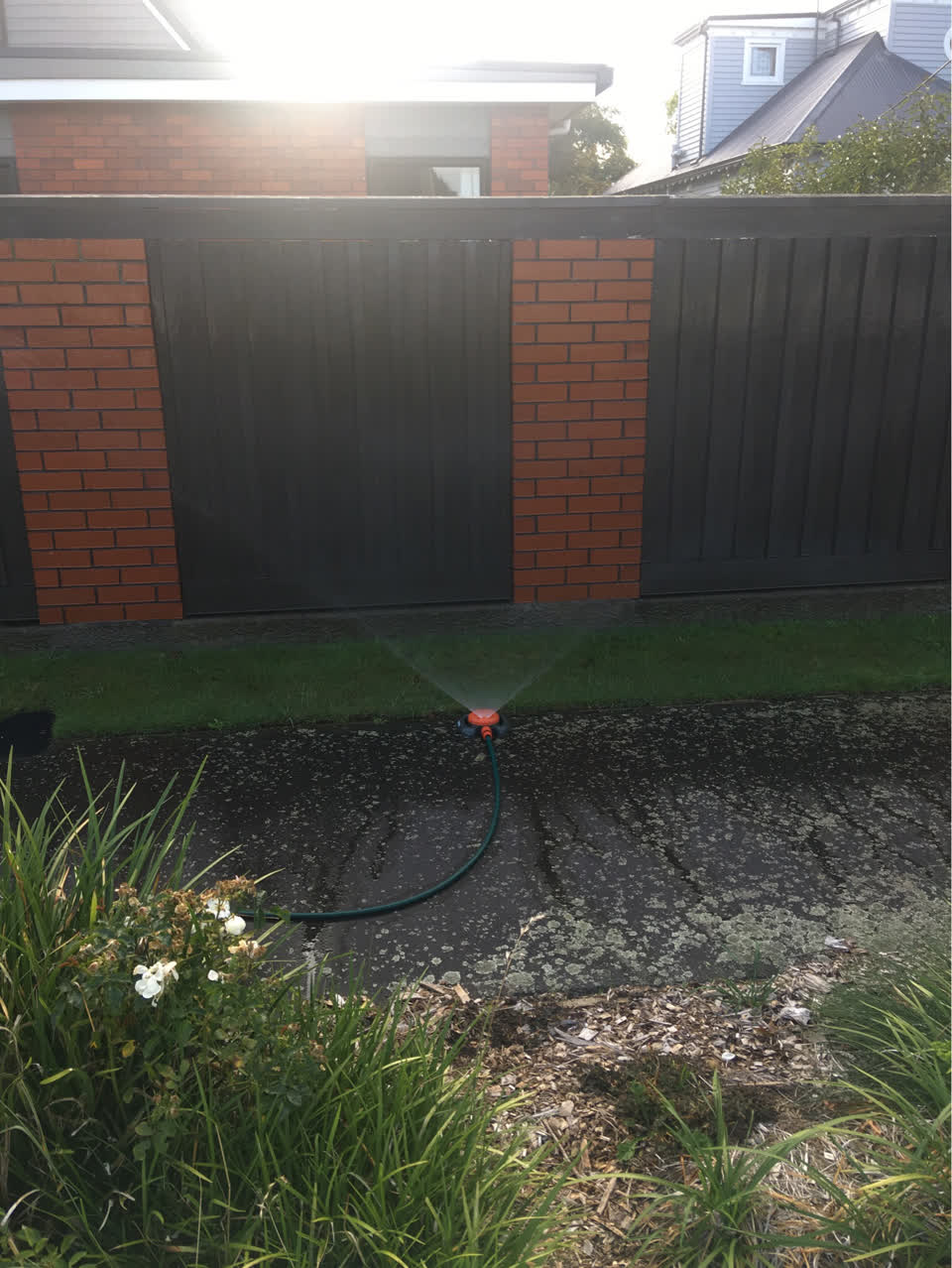 The photograph attached to this water supply report