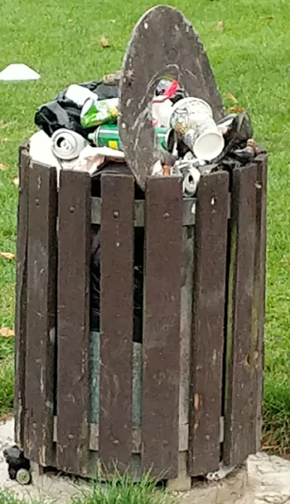 The photograph attached to this parks report