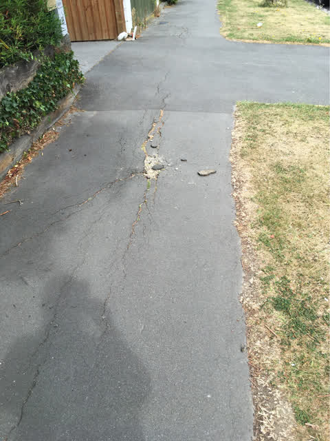 Roading/Streets, a report photo