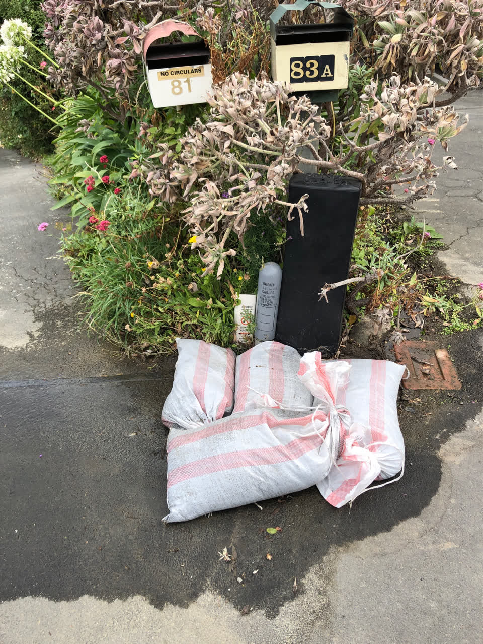 The photograph attached to this water supply report