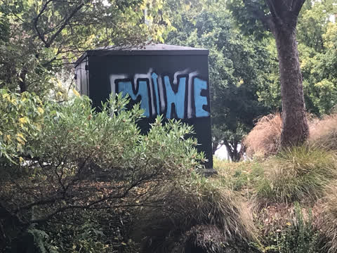 Graffiti, a report photo