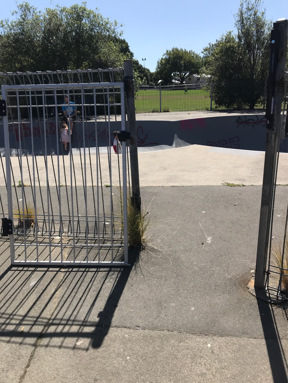 The photograph attached to this parks report