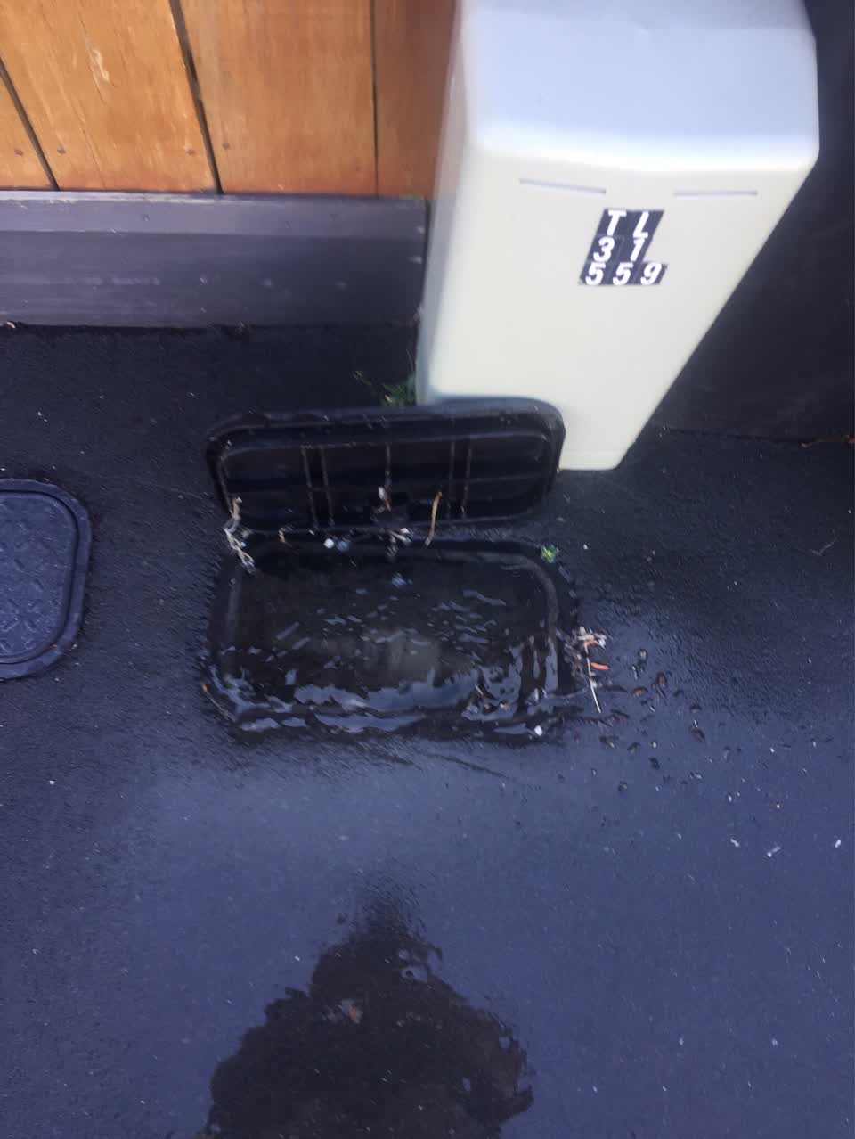 The photograph attached to this water supply report