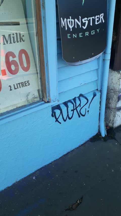 Graffiti — a report photo