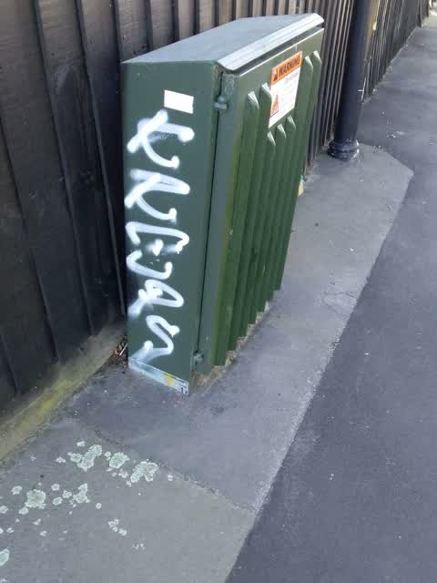Graffiti, a report photo