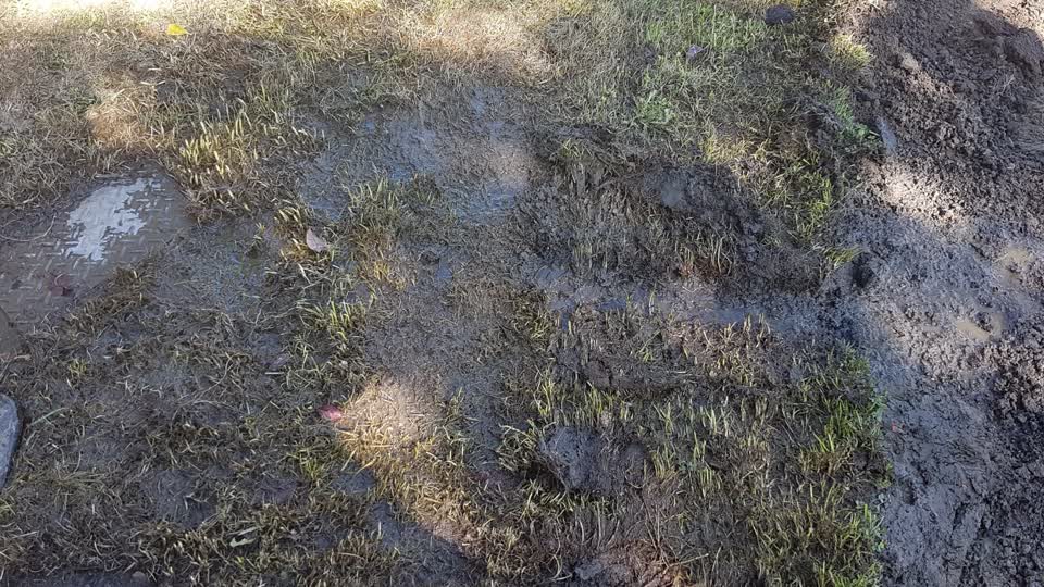 The photograph attached to this wastewater/stormwater report