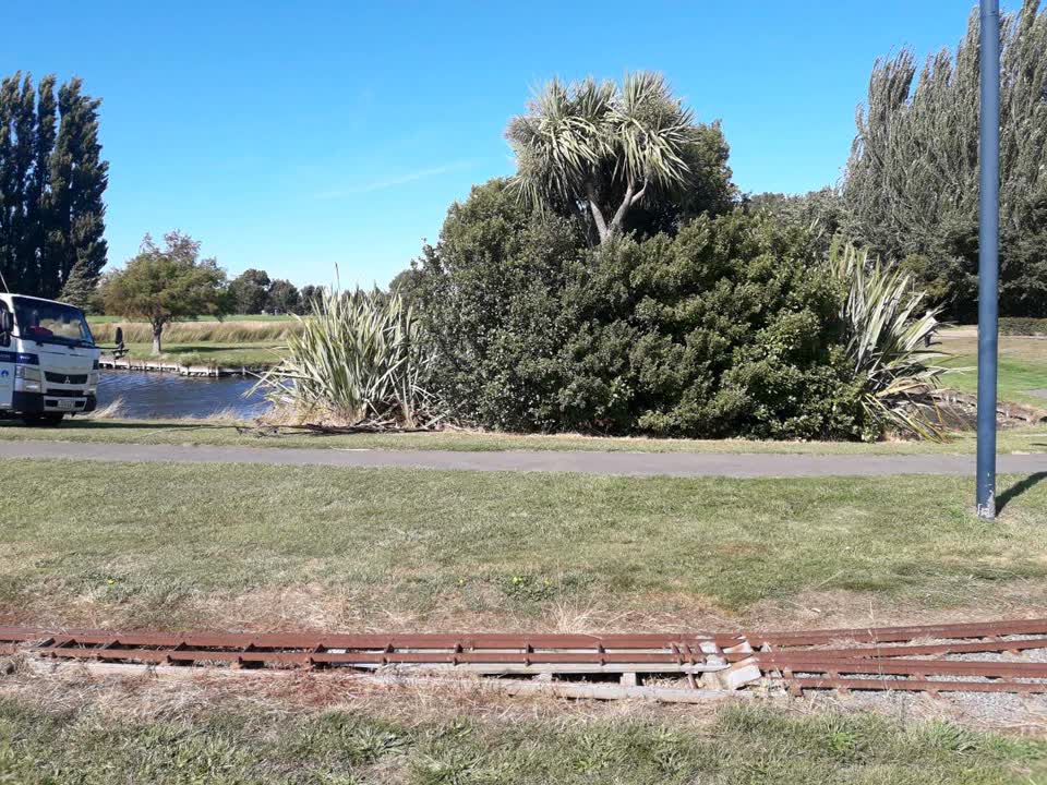 The photograph attached to this parks report